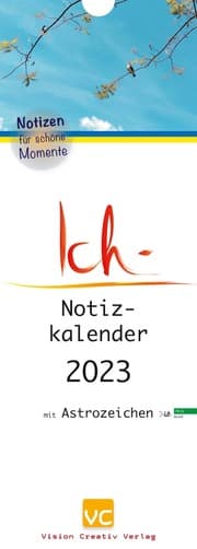Cover von Ich-Notizkalender 2023