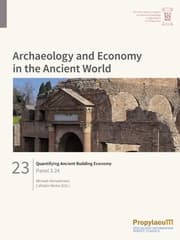 Cover von Quantifying Ancient Building Economy