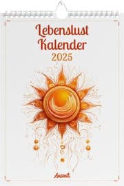 Cover von Auszeit Lebenslust Kalender 2025