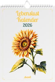 Cover von Auszeit Lebenslust Kalender 2026 - Wandkalender