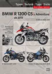 Cover von BMW R 1200 GS & Adventure wassergekühlt, ab Baujahr 2013, Reparaturanleitung