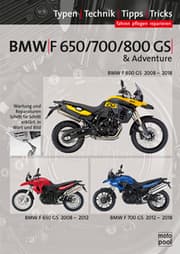 Cover von BMW F 650 GS, F 700 GS, F 800 GS, Reparaturanleitung
