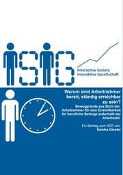 Cover von Warum sind Arbeitnehmer bereit, ständig erreichbar zu sein?