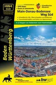 Cover von Main-Donau-Bodensee-Weg Süd HW4 Süd - Schwäbische Alb, Oberschwaben und Bodensee: Traumlandschaften und Kultur im Alpenvorland