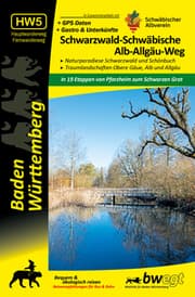 Cover von Schwarzwald-Schwäbische Alb-Allgäu-Weg HW5 - Naturparadiese Schwarzwald und Schönbuch, Traumlandschaften Obere Gäue, Alb und Allgäu