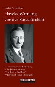 Cover von Hayeks Warnung vor der Knechtschaft