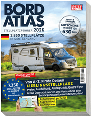 Cover von Bordatlas Stellplatzführer 2026