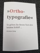 Cover von Orthotypografie