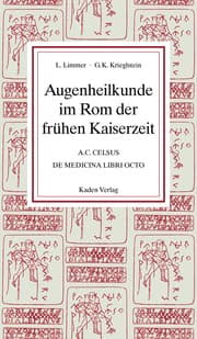 Cover von Augenheilkunde im Rom der frühen Kaiserzeit