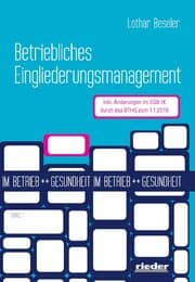 Cover von Betriebliches Eingliederungsmanagement