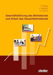 Cover von Geschäftsführung des Betriebsrats und Arbeit des Gesamtbetriebsrats