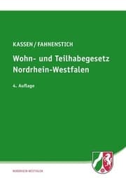 Cover von Wohn- und Teilhabegesetz Nordrhein-Westfalen