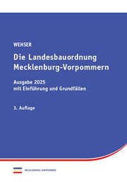 Cover von Landesbauordnung Mecklenburg-Vorpommern