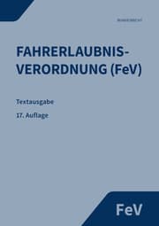 Cover von Fahrerlaubnisverordnung