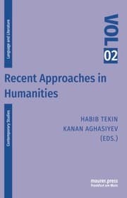 Cover von Recent Approaches in Humanities
