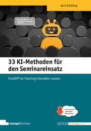 Cover von 33 KI-Methoden für den Seminareinsatz