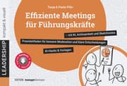 Cover von Effiziente Meetings für Führungskräfte - mit KI, Achtsamkeit und Sketchnotes