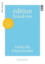 Cover von edition brand eins: Gesundheit