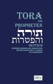 Cover von Die Tora nach der Übersetzung von Moses Mendelssohn und die Haftarot