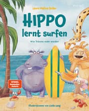 Cover von Hippo lernt surfen