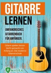 Cover von Gitarre lernen für Anfänger und Wiedereinsteiger