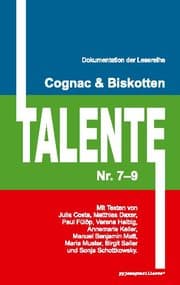 Cover von Cognac & Biskotten Talente Nr. 7-9. Anthologie.