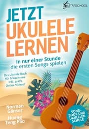 Cover von Jetzt Ukulele lernen - In nur einer Stunde die ersten Songs spielen