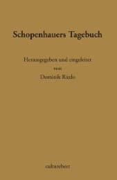Cover von Schopenhauers Tagebuch