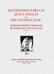Cover von Das Weisheitsbuch Jesus Sirach und die Passion Jesu in den Holzschnitt-Tafeln von Burkhard Mangold
