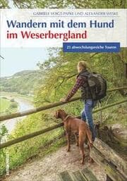 Cover von Wandern mit dem Hund im Weserbergland