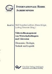 Cover von Nährstoffmanagement von Wirtschaftsdüngern und Gärresten