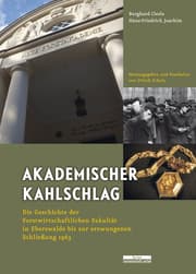 Cover von Akademischer Kahlschlag