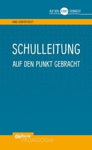 Cover von Schulleitung auf den Punkt gebracht