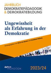 Cover von Ungewissheit als Erfahrung in der Demokratie