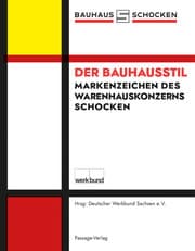 Cover von Der Bauhausstil - Markenzeichen des Schocken-Warenhauskonzerns