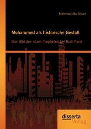 Cover von Mohammed als historische Gestalt: Das Bild des Islam-Propheten bei Rudi Paret