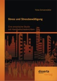 Cover von Stress und Stressbewältigung: Eine empirische Studie mit Handballschiedsrichtern