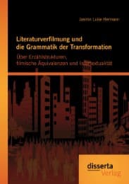Cover von Literaturverfilmung und die Grammatik der Transformation