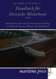 Cover von Handbuch für klassische Motorboote (1920)
