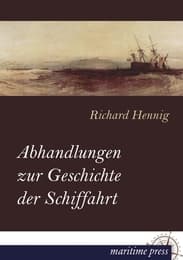 Cover von Abhandlungen zur Geschichte der Schiffahrt