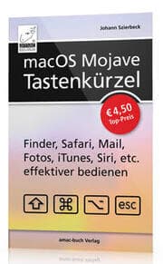 Cover von macOS Mojave - Tastenkürzel