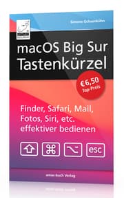 Cover von macOS Big Sur Tastenkürzel
