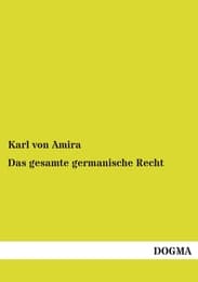 Cover von Das gesamte germanische Recht