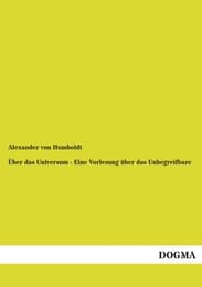 Cover von Über das Universum - Eine Vorlesung über das Unbegreifbare