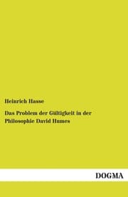 Cover von Das Problem der Gültigkeit in der Philosophie David Humes