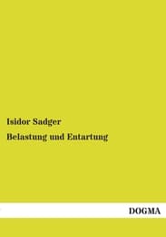 Cover von Belastung und Entartung