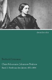 Cover von Clara Schumann Johannes Brahms