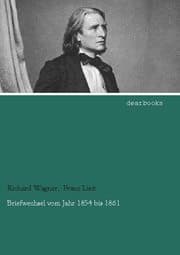 Cover von Briefwechsel vom Jahr 1854 bis 1861