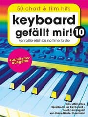 Cover von Keyboard gefällt mir! 10 - 50 Chart und Film Hits