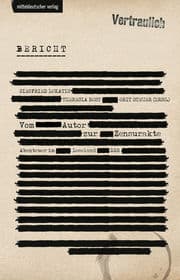 Cover von Vom Autor zur Zensurakte